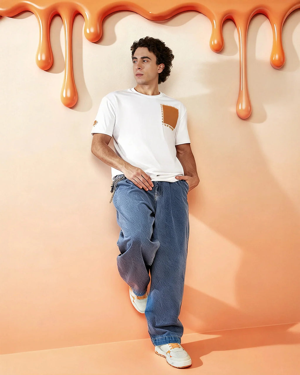 Melt Pocket Tee - Hot Sauce