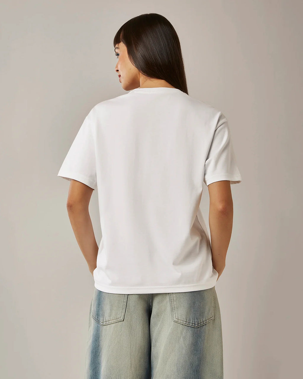 Melt Crew Tee -  Bright White-Hot Sauce