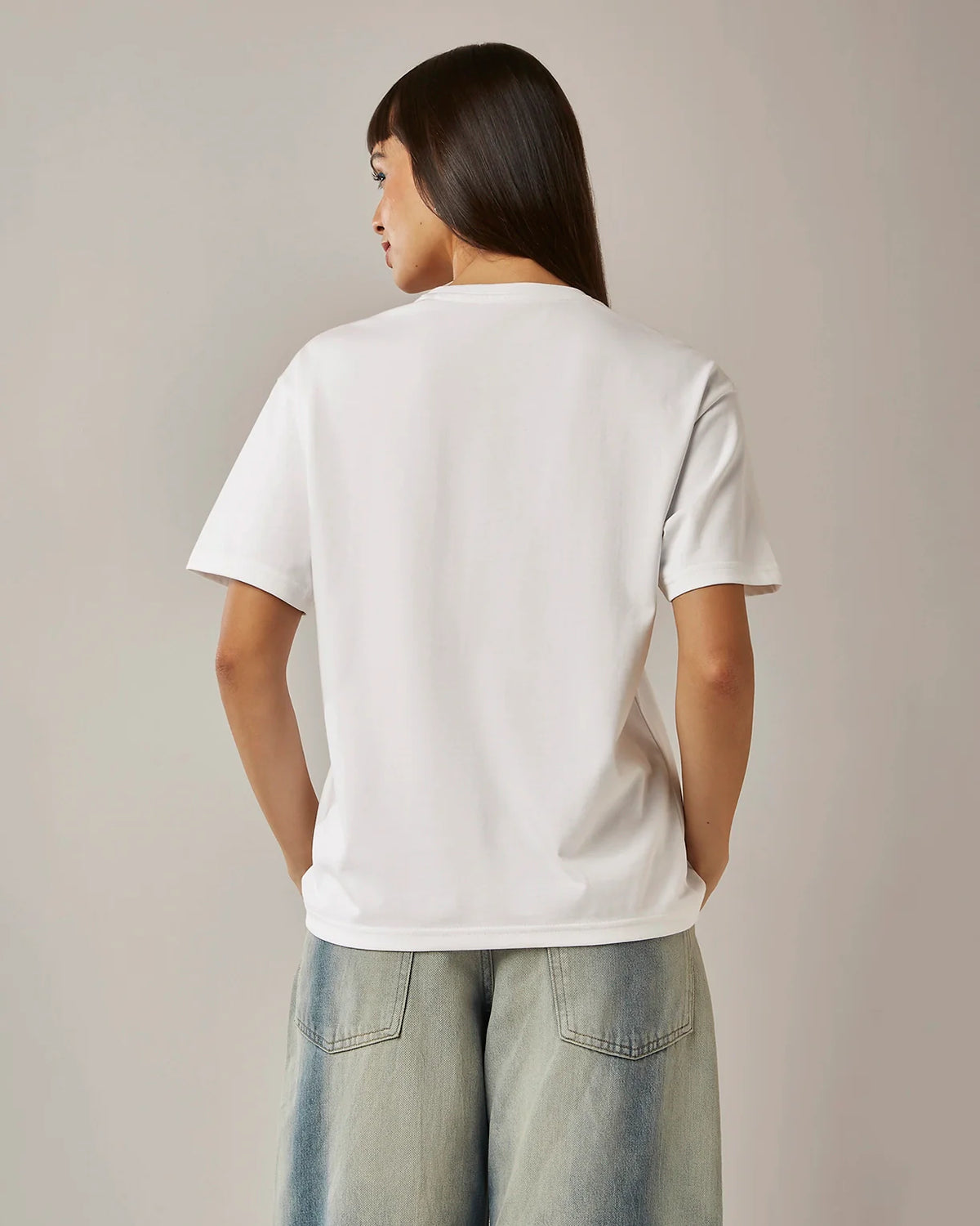 Melt Crew Tee -  Bright White-Hot Sauce