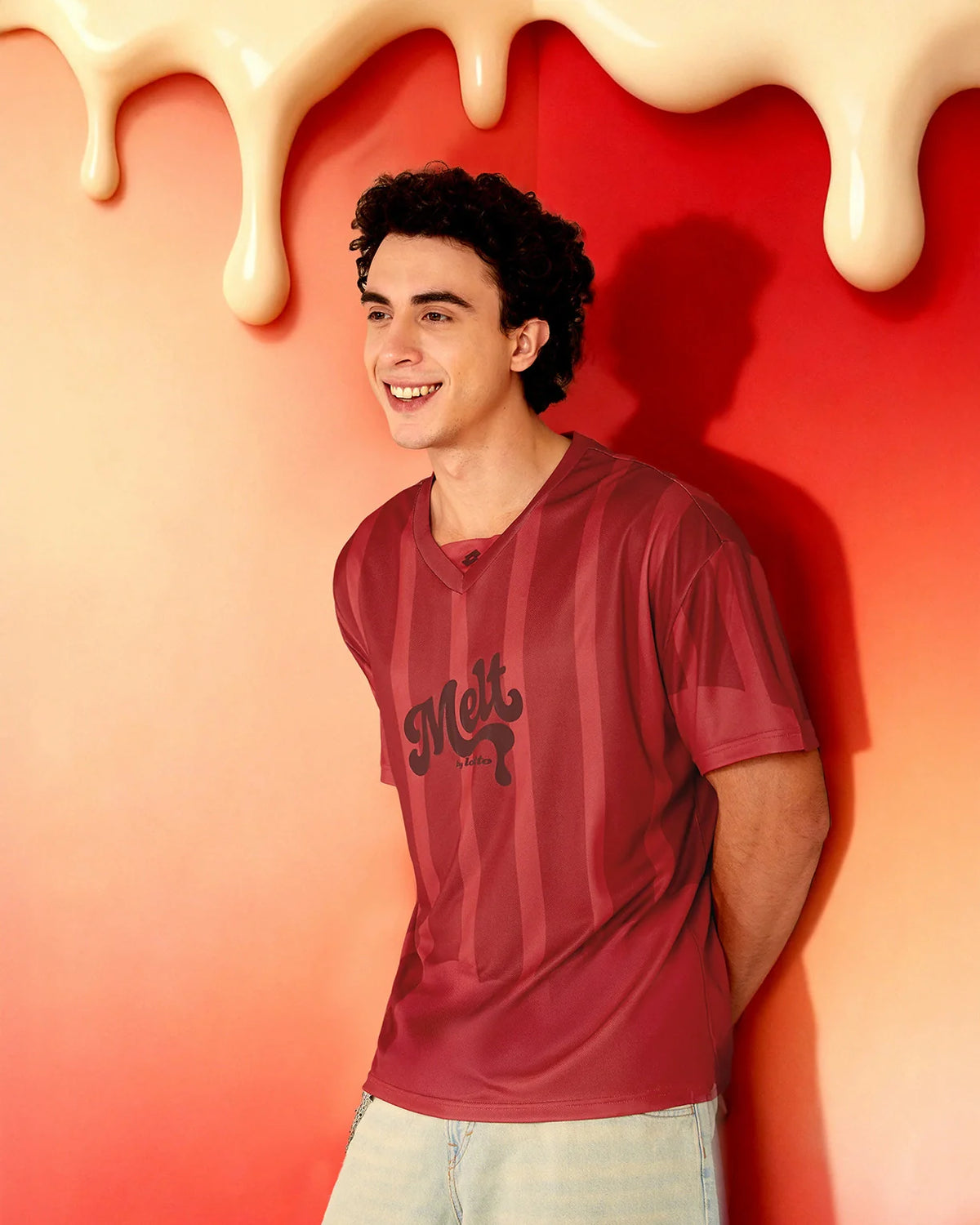 Melt Baseball Jersey - Heat Wave