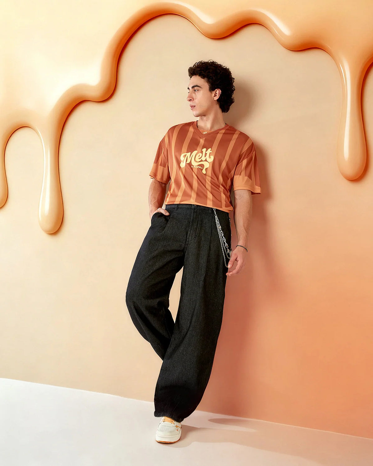 Melt Baseball Jersey - Hot Sauce
