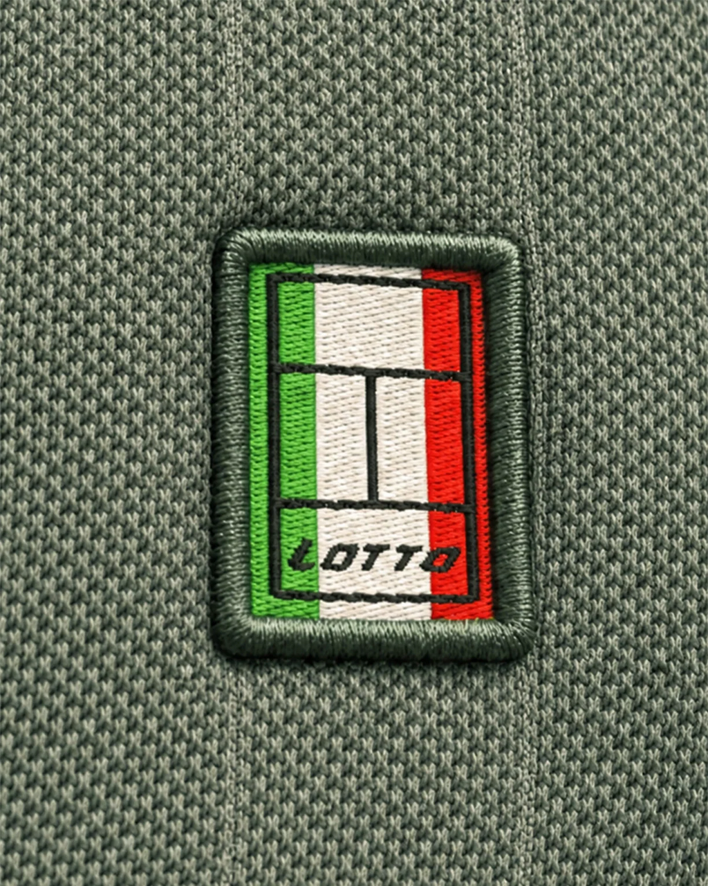 Lotto Courtline Italian Polo - Jungle Green