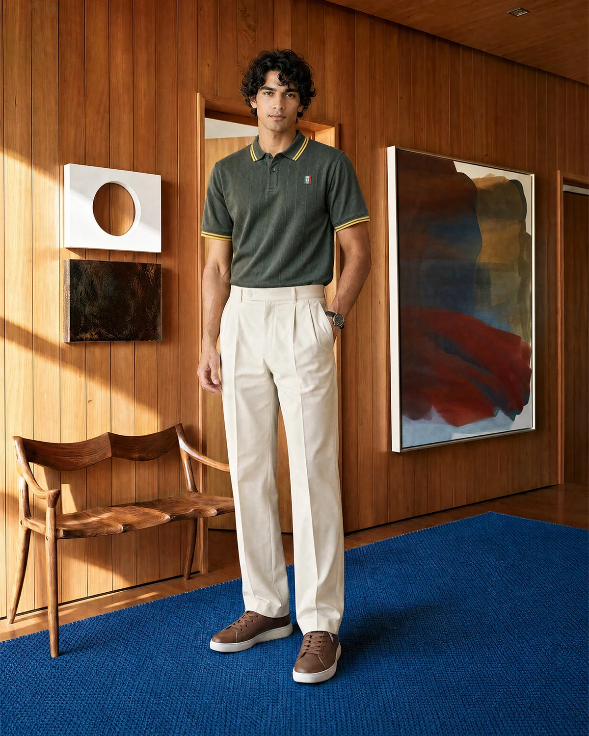 Lotto Courtline Italian Polo - Jungle Green