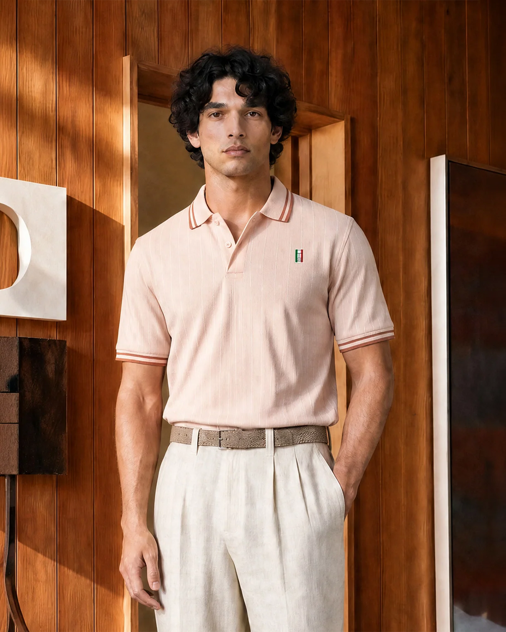 Lotto Courtline Italian Polo - Seashell Pink
