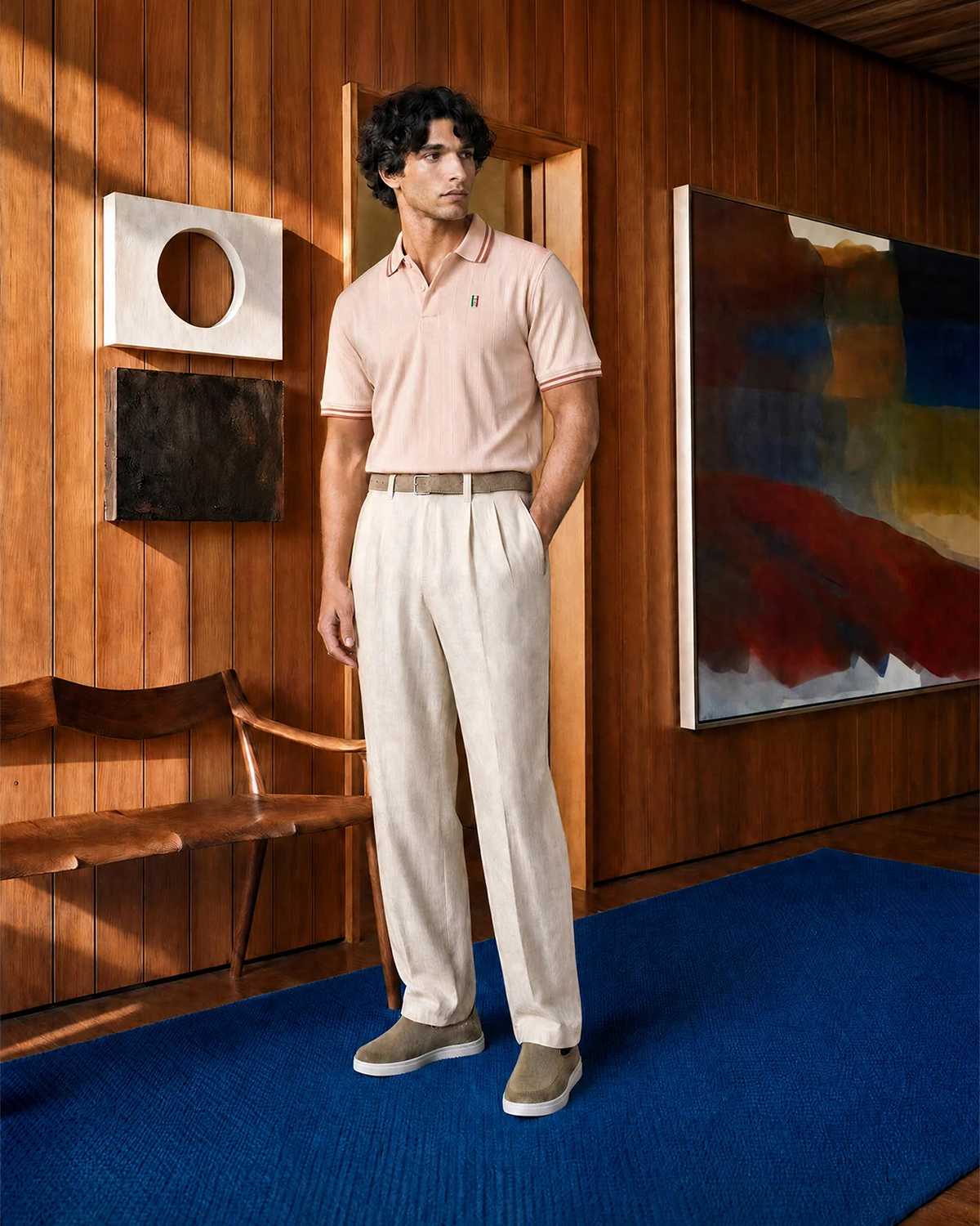 Lotto Courtline Italian Polo - Seashell Pink