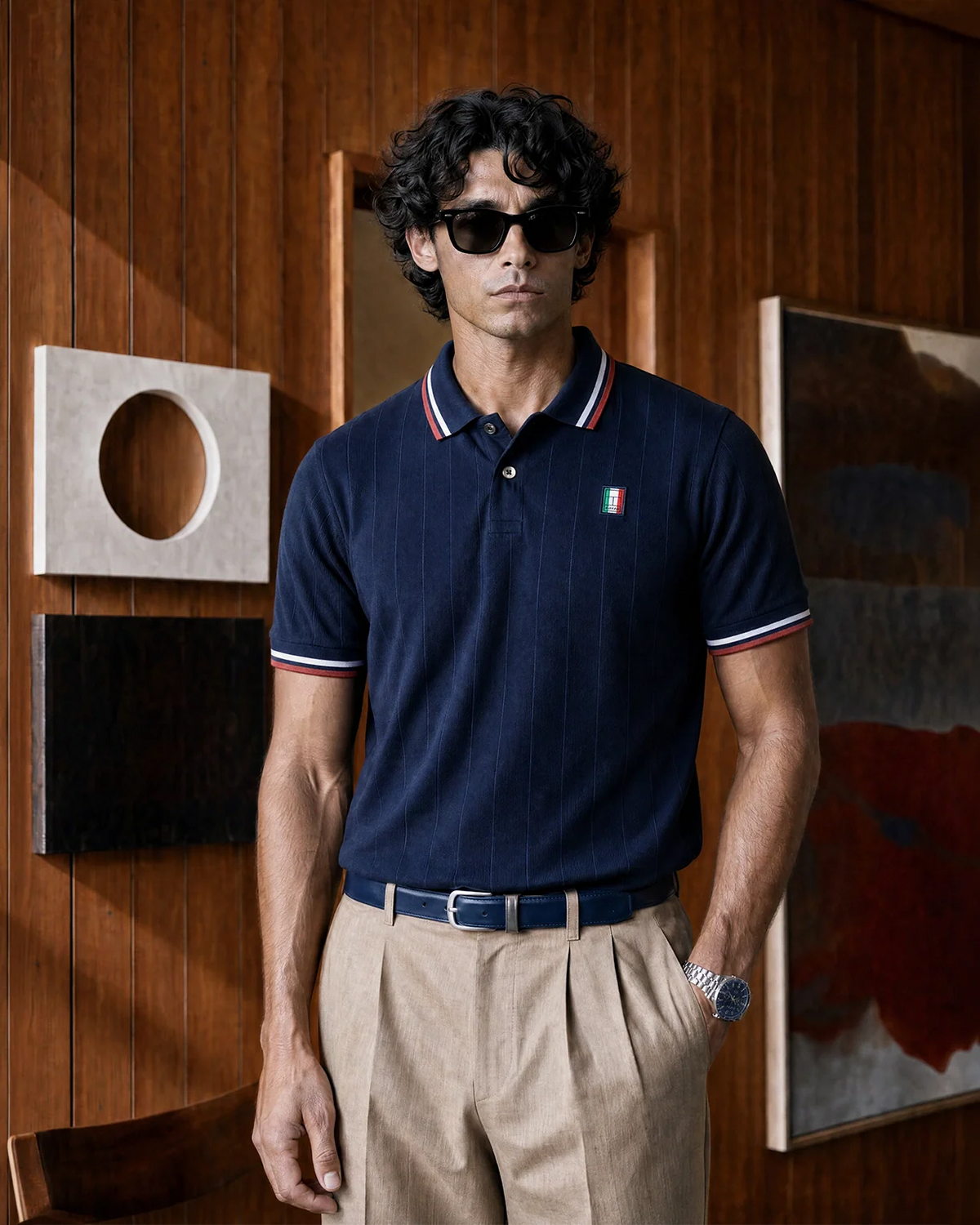 Lotto Courtline Italian Polo - Dark Navy