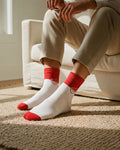 Lotto League Socks 1.0 Pack of 3 - Black Beauty-Fiery Red-Bright White