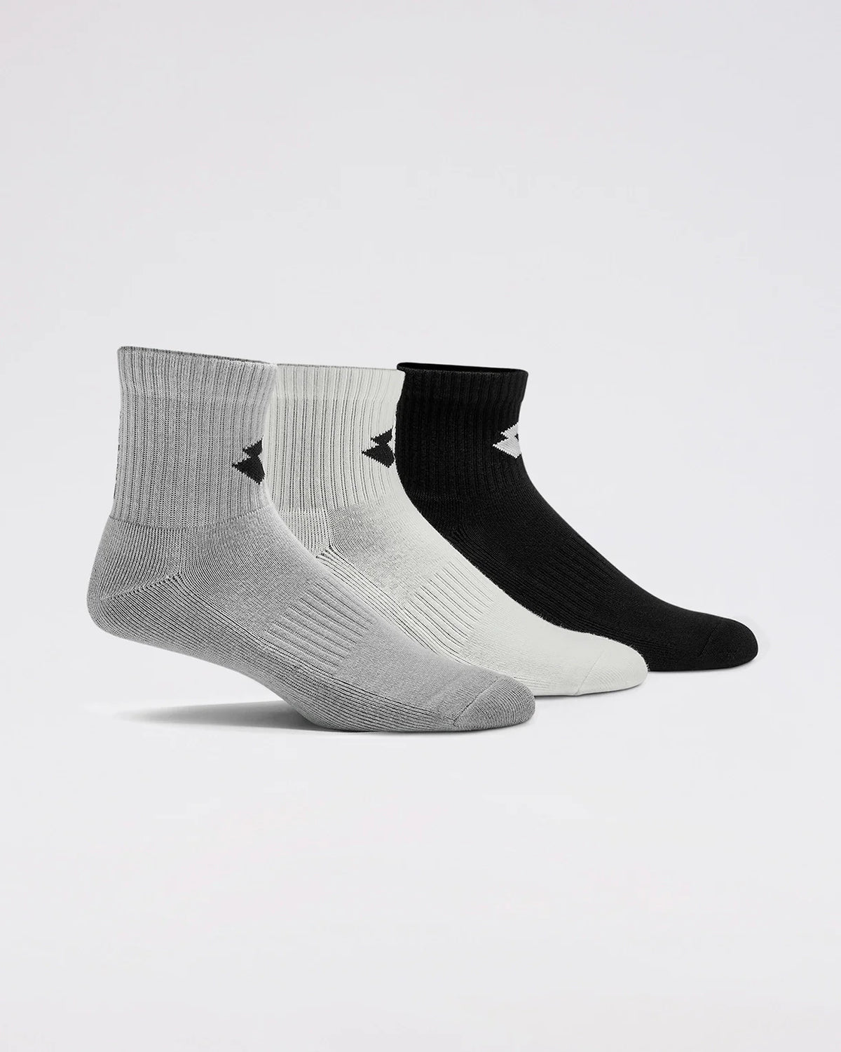 Play Socks 2.0 Pack of 3 - Black Beauty-Castlerock-Bright White