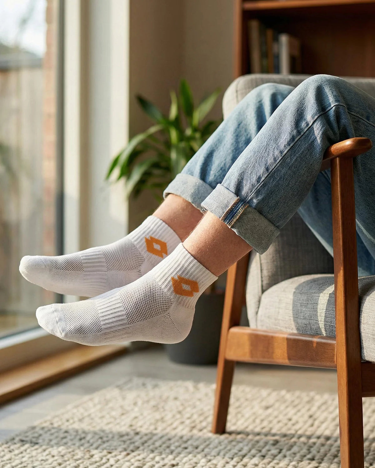 Kickoff Socks 1.0 Pack of 3 - Bright White