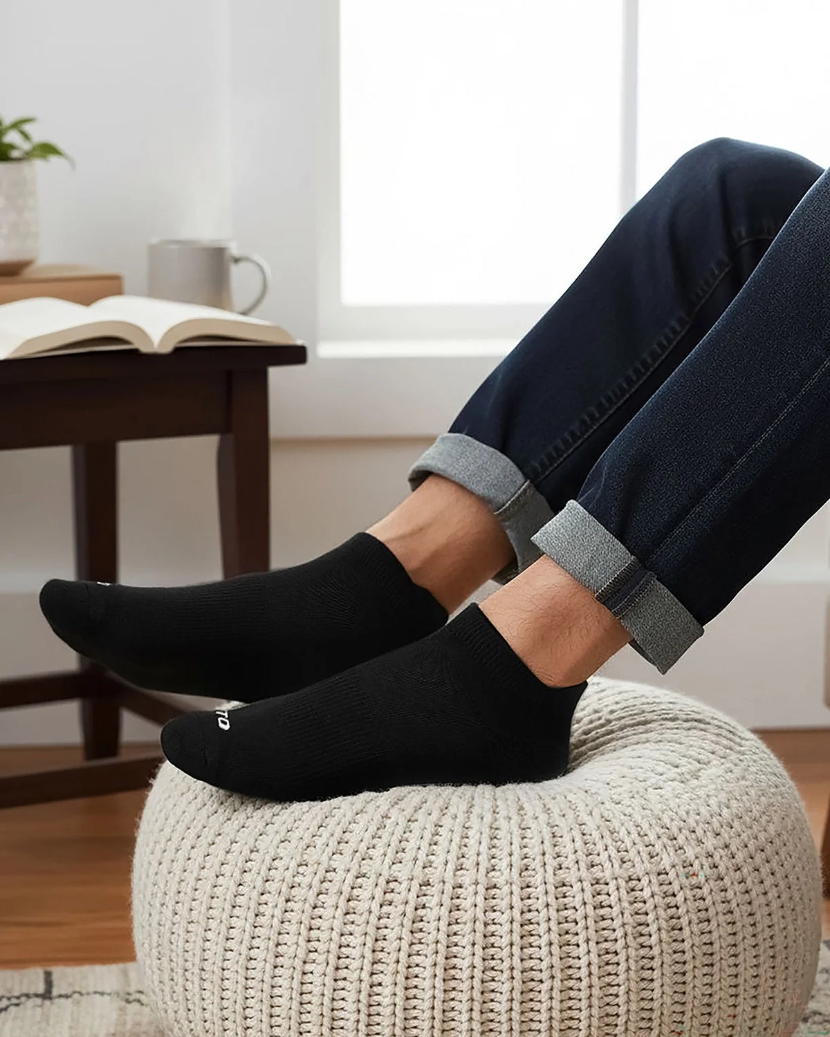 Essentials Socks 2.0 Pack of 3 - Black Beauty