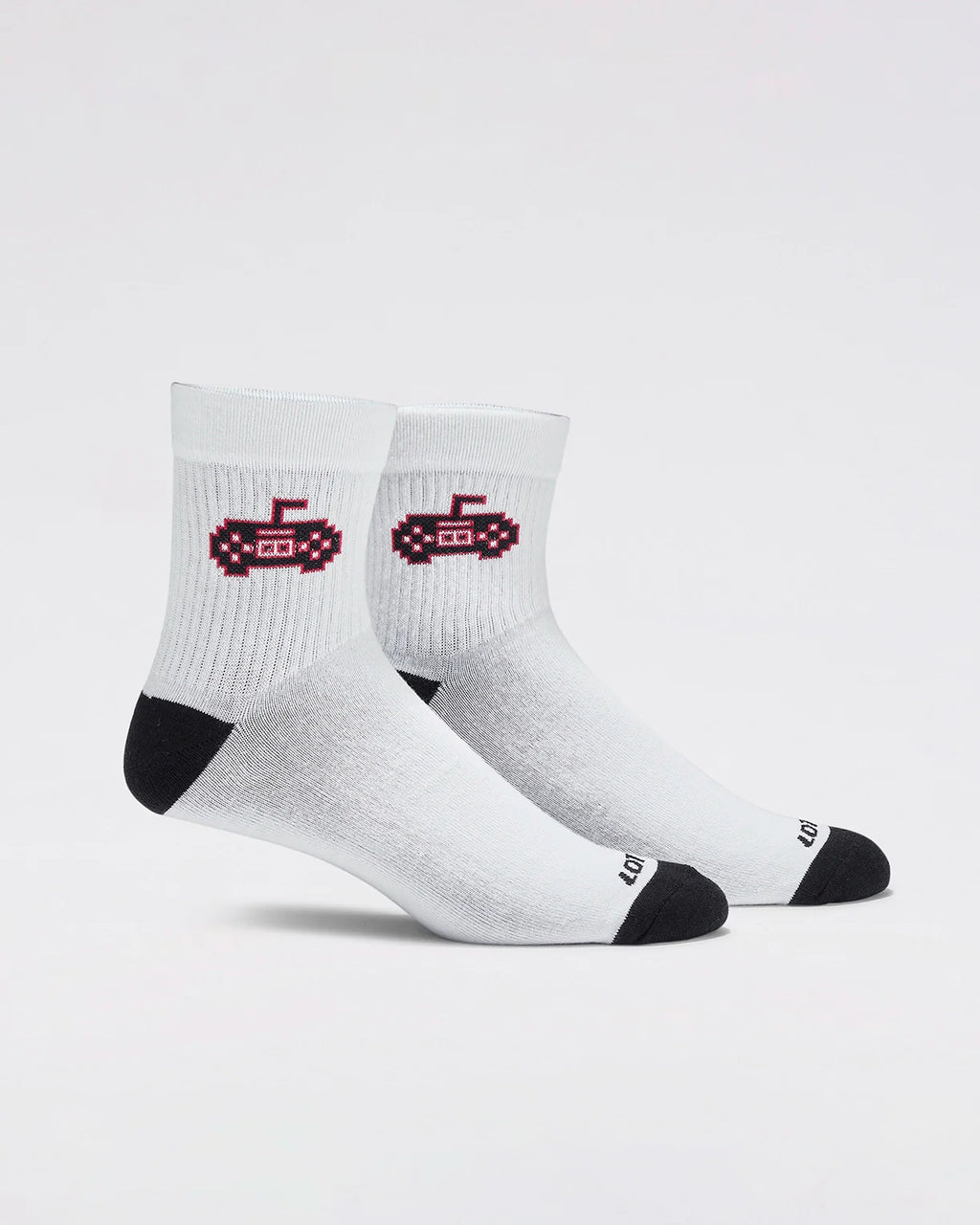 StreetPlay Socks 4.0 Pack of 2 - Gardenia & Black Beauty