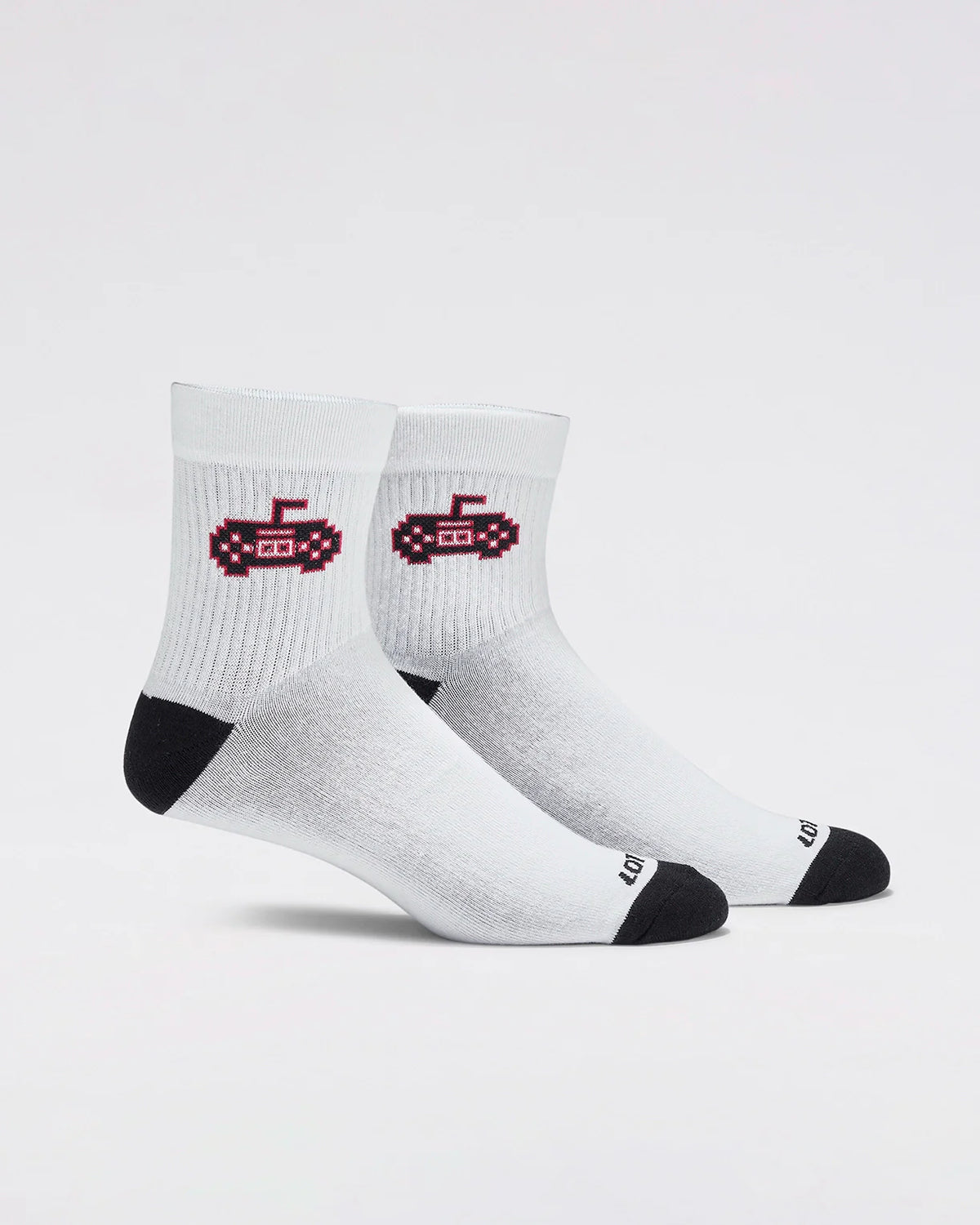 StreetPlay Socks 4.0 Pack of 2 - Gardenia & Black Beauty