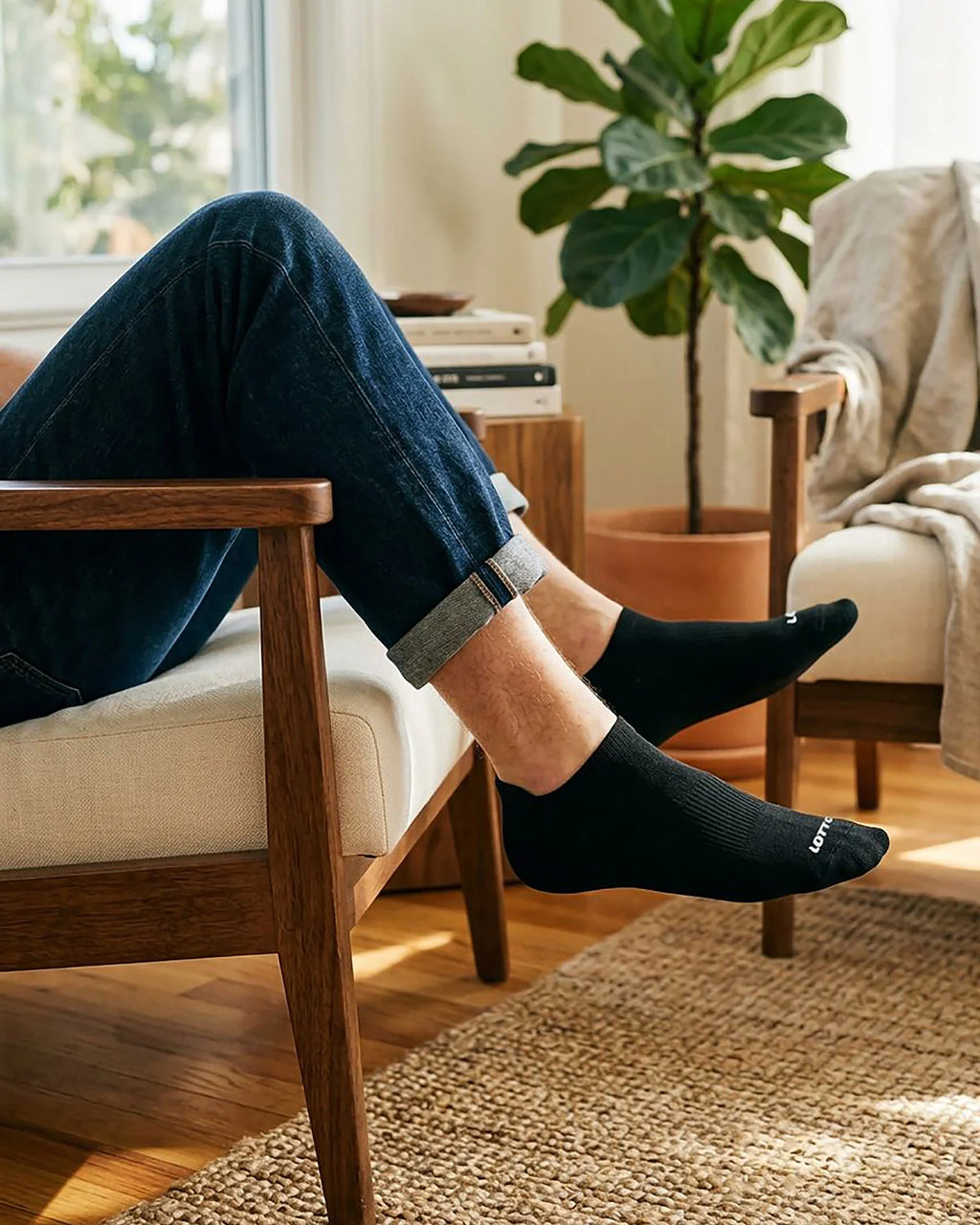Lotto Essentials Socks 2.0 Pack of 3 - Castle Rock, Navy & Black Beauty