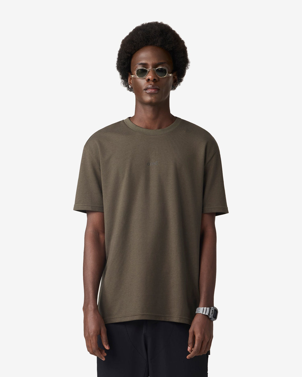 Sonic Boom Reflective T-Shirt - Grey Brown
