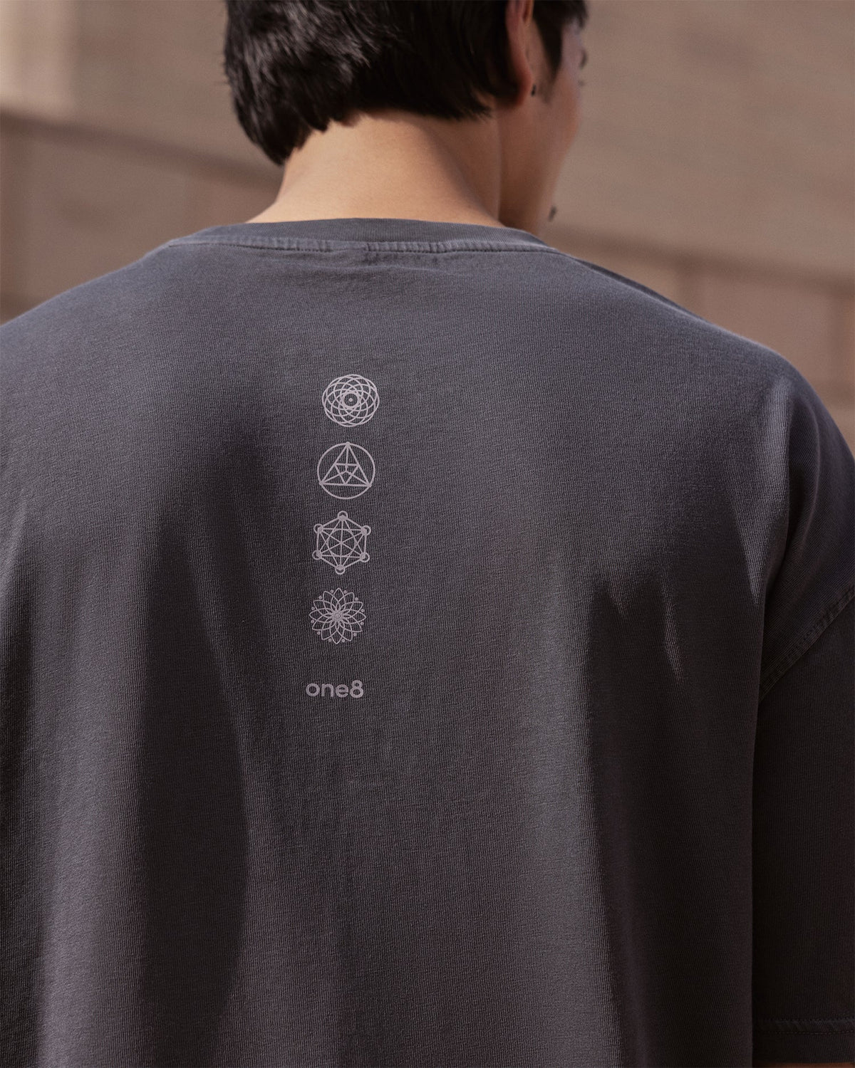 Chakra Tee - Dark Grey