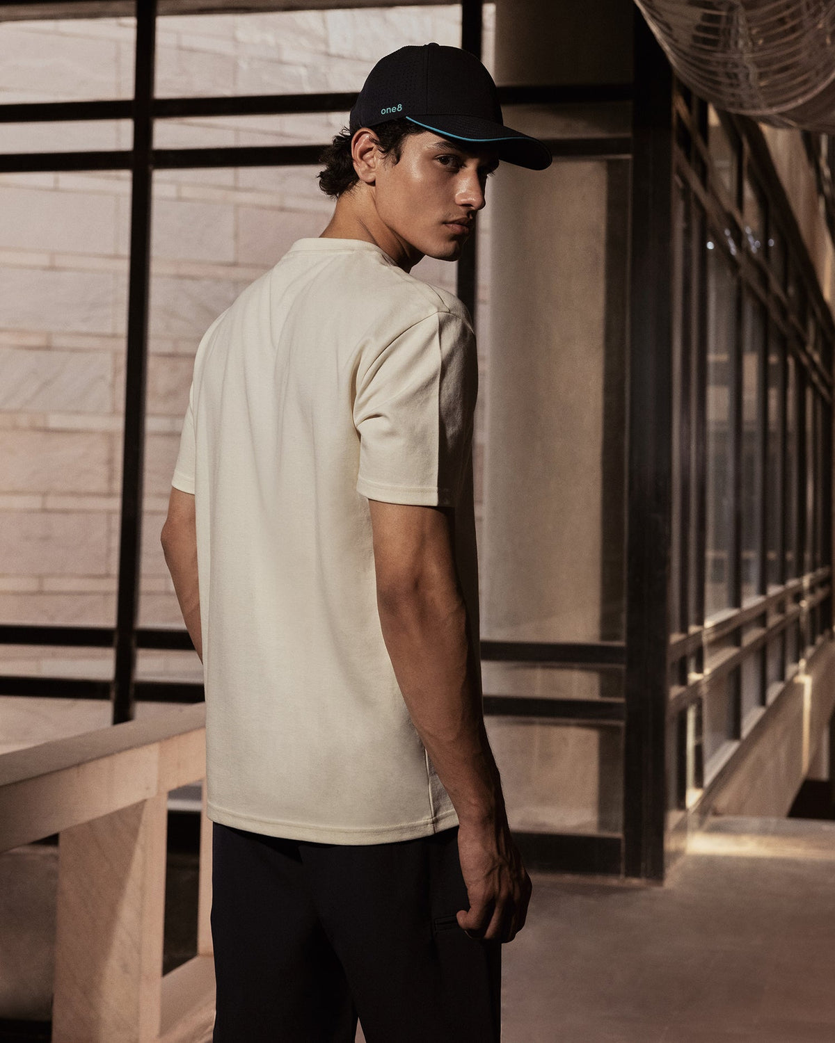 Boom Logo Relaxed T-Shirt - White